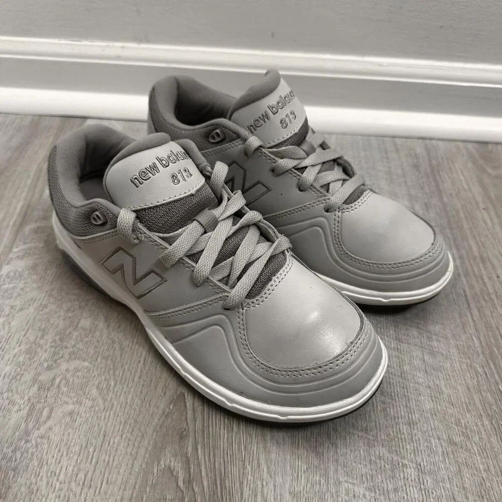 New Balance Walking Shoes Womens 7.5 Gray Rollbar Comfort Stability Low Top 813‎